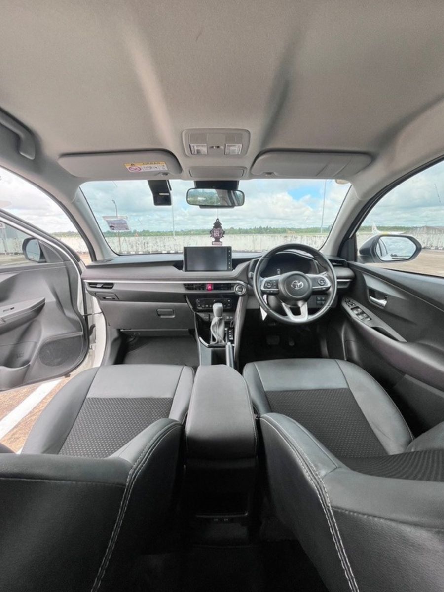 ห้องโดยสาร Toyota Yaris Ativ 2023 รถเช่าขอนแก่น